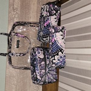 New Vera Bradley Cosmetic travel case